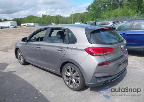 2020 Hyundai Elantra Gt N Line from USA, damaged, VIN KMHH55LC0LU127377